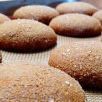 Cookies on a baking sheet