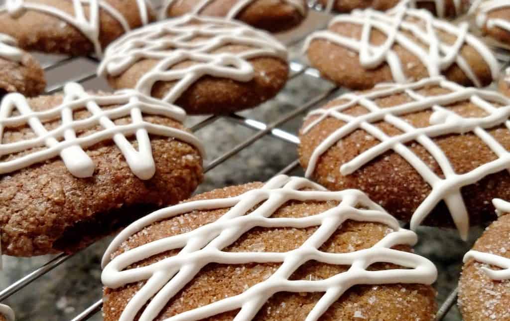 Fat Free Ginger Cookies // Tiny Kitchen Big Taste // Michael Fucci