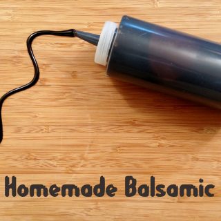 Homemade Balsamic Glaze // Tiny Kitchen Big Taste