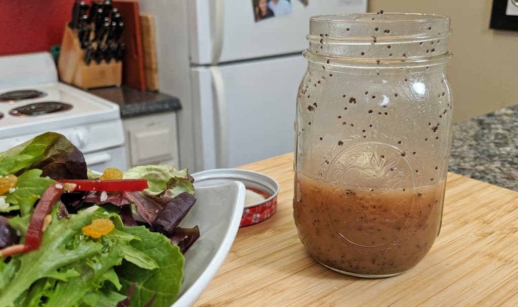 salad and salad dressing