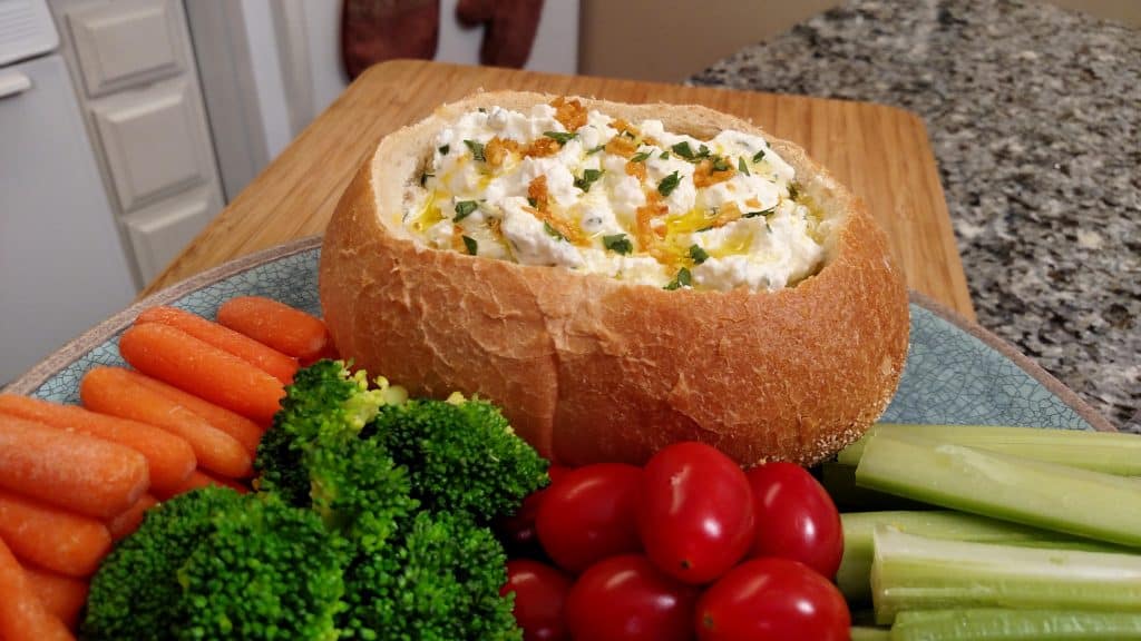 Tiny Kitchen Big Taste // 4 Seasons Vegetable Dip