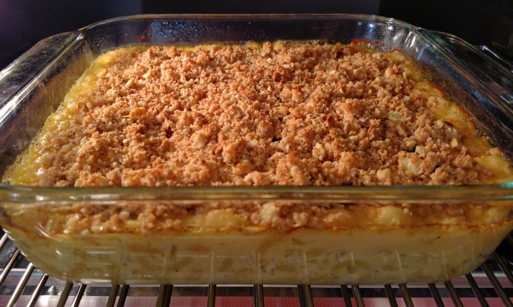 Honey Crunch Mac + Cheese // Tiny Kitchen Big Taste