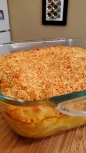 Honey Crunch Mac + Cheese // Tiny Kitchen Big Taste