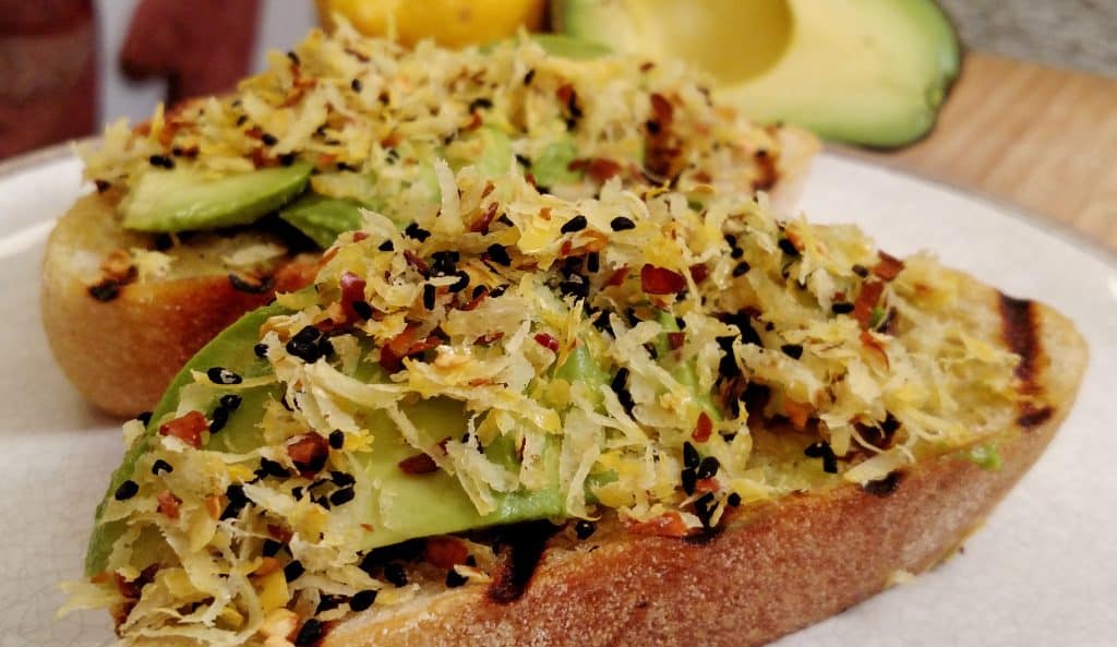 Avocado on Toast with a Twist // Tiny Kitchen Big Taste