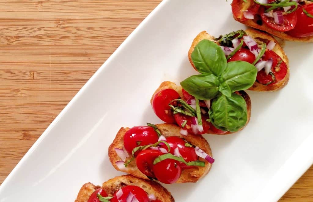 Bruschetta // Tiny Kitchen Big Taste
