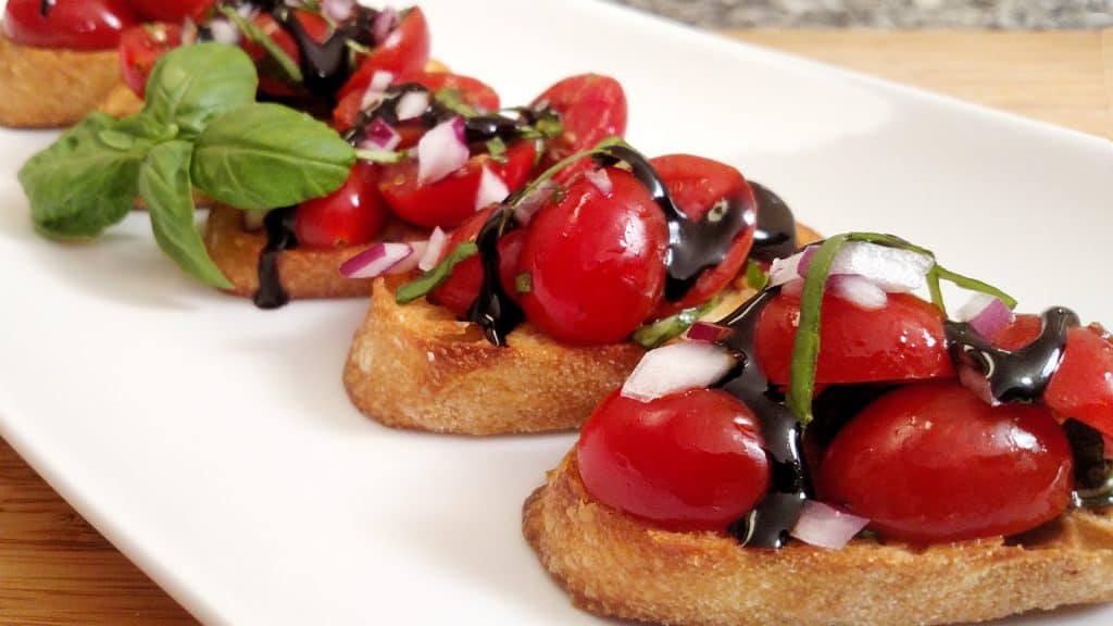 Bruschetta // Tiny Kitchen Big Taste