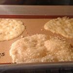 Frico (Fried Cheese Crisps) in Oven