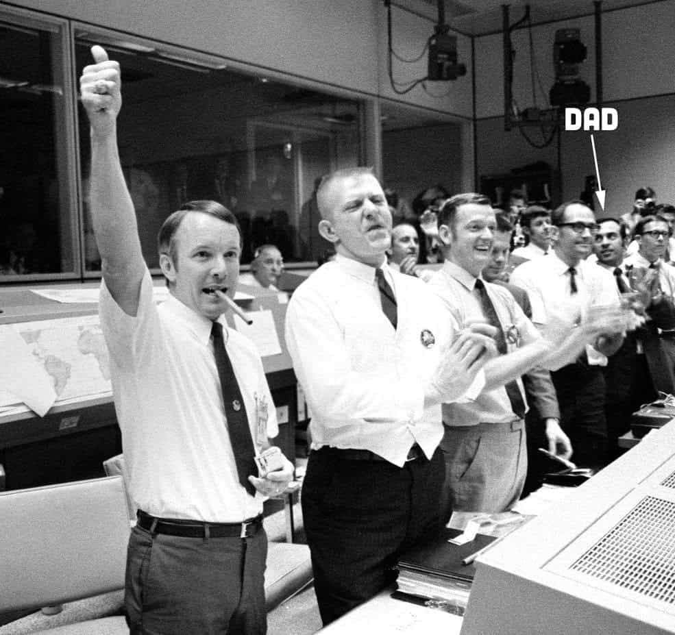 Mission Control Celebrates Apollo XIII Return
