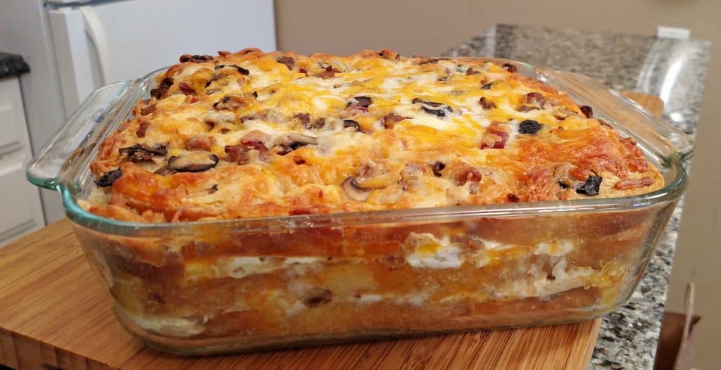 Christmas Day Egg Soufflé // Tiny Kitchen Big Taste