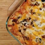 Egg Souffle on Bamboo Cutting Board