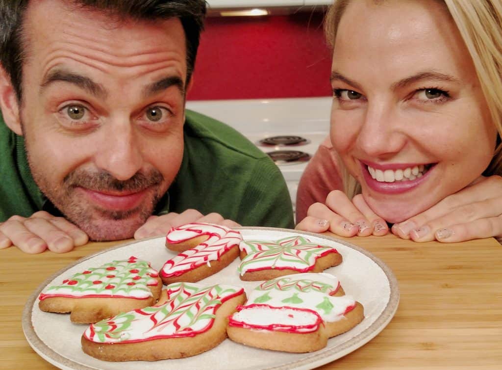 Merry Christmas Cookies // Tiny Kitchen Big Taste