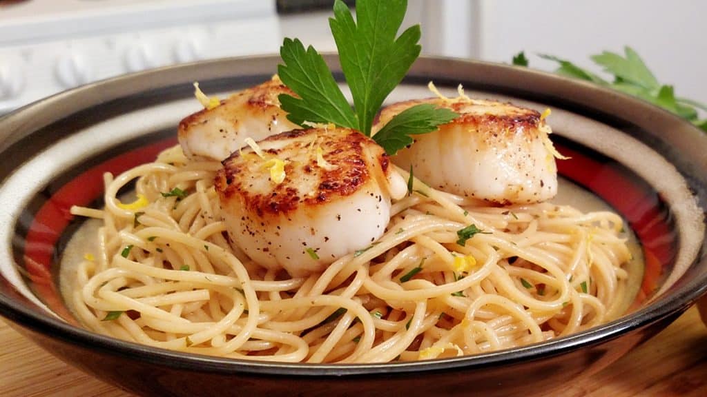 Seared Scallops // Tiny Kitchen Big Taste
