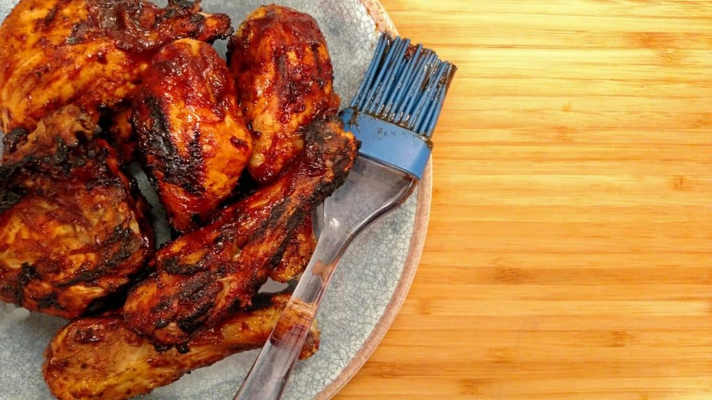 Indoor BBQ Chicken Grill // Tiny Kitchen Big Taste