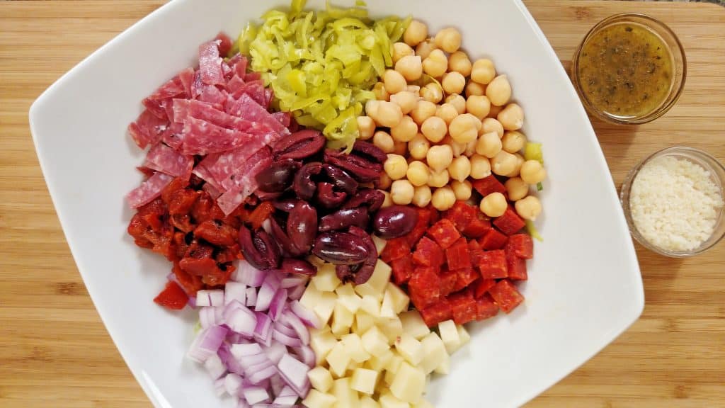 Italian Chopped Salad - Tiny Kitchen Big Taste