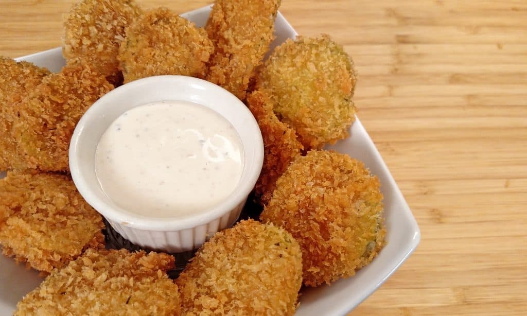 Fried Pickles // Tiny Kitchen Big Taste