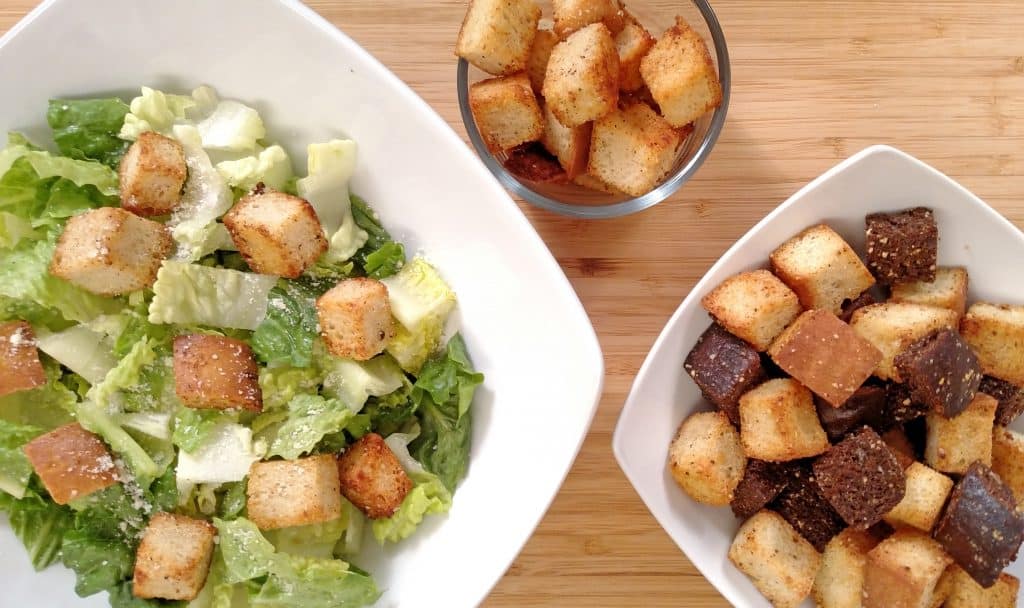 Croutons // Tiny Kitchen Big Taste