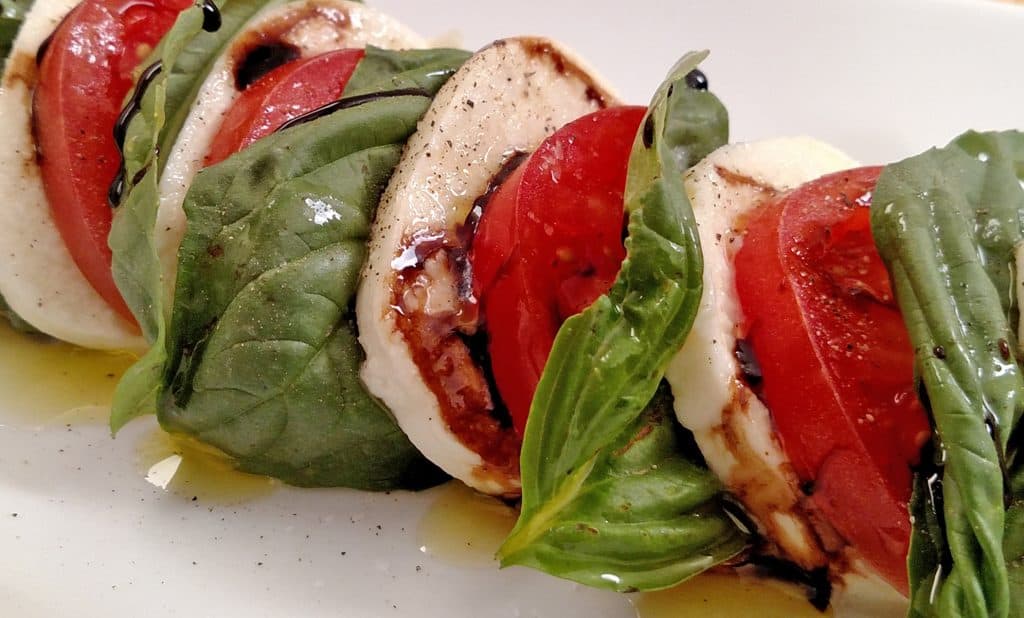 Caprese Salad with a Balsamic Glaze // Tiny Kitchen Big Taste