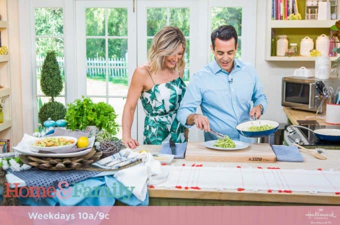 Home and Family // Tiny Kitchen Big Taste // Zoodle Lemon Chicken