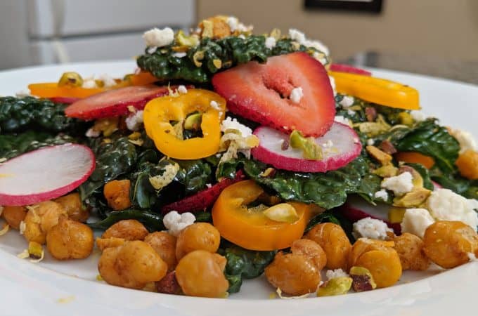 Kale Salad - Tiny Kitchen Big Taste