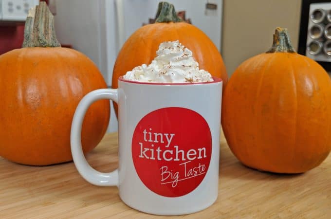 Pumpkin Spice Latte // Tiny Kitchen Big Taste