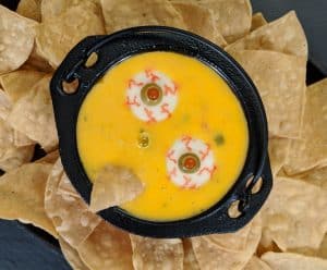 Halloween Queso Dip // Tiny Kitchen Big Taste