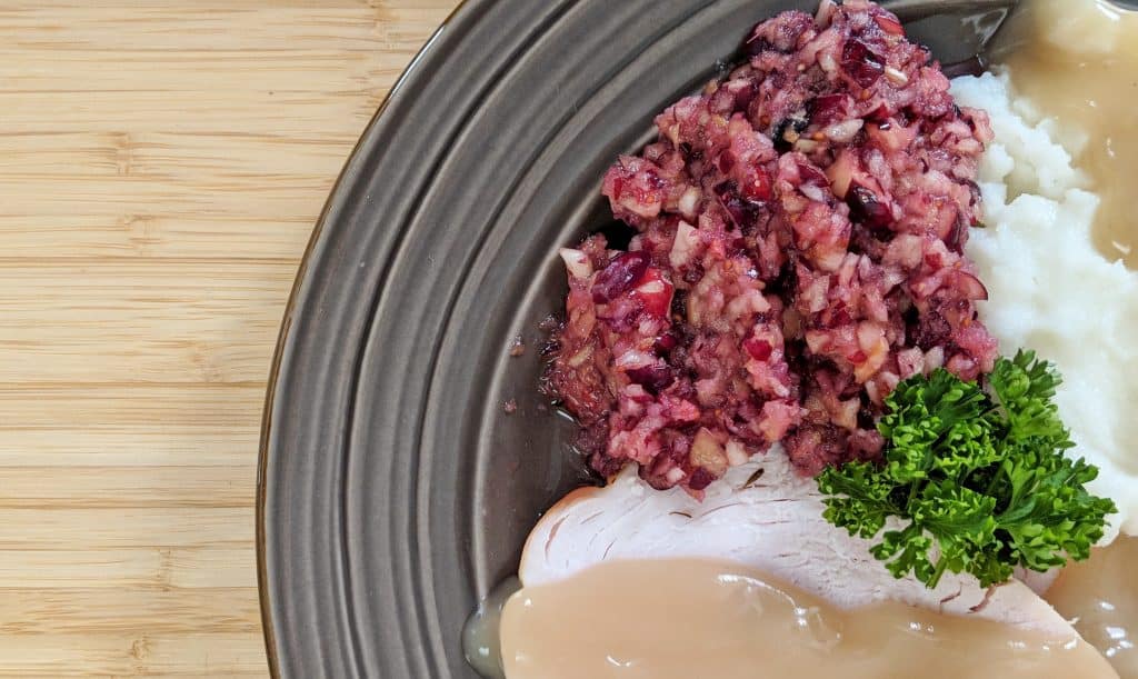 Cranberry Relish // Tiny Kitchen Big Taste