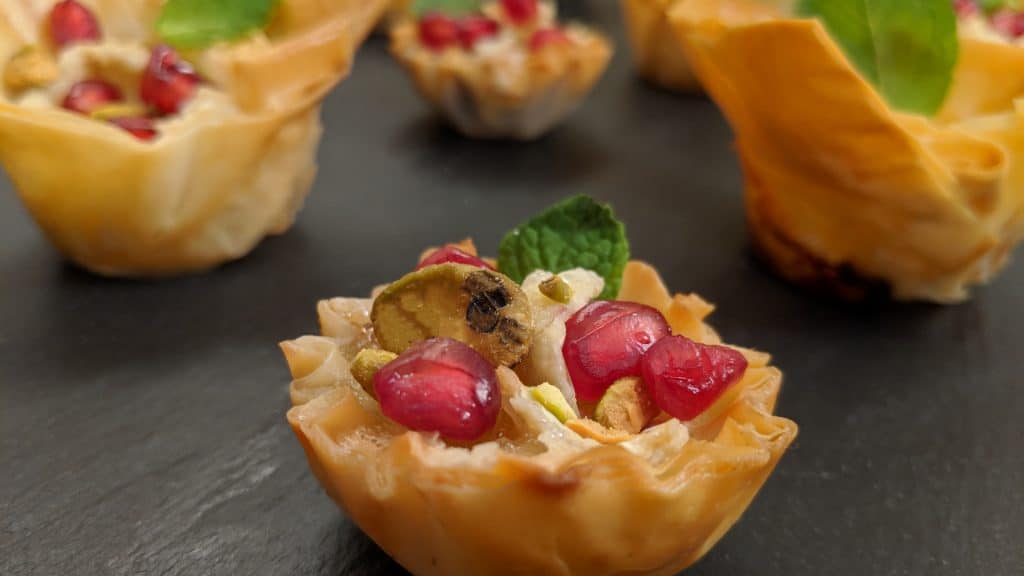 Brie Phyllo Cups // Tiny Kitchen Big Taste
