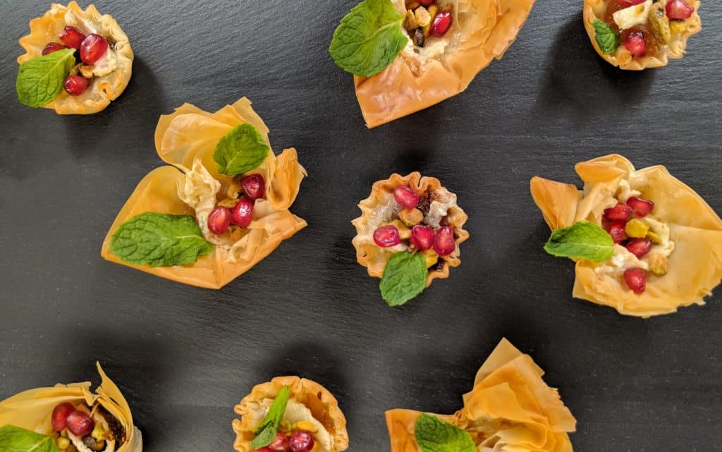 Brie Phyllo Cups // Tiny Kitchen Big Taste