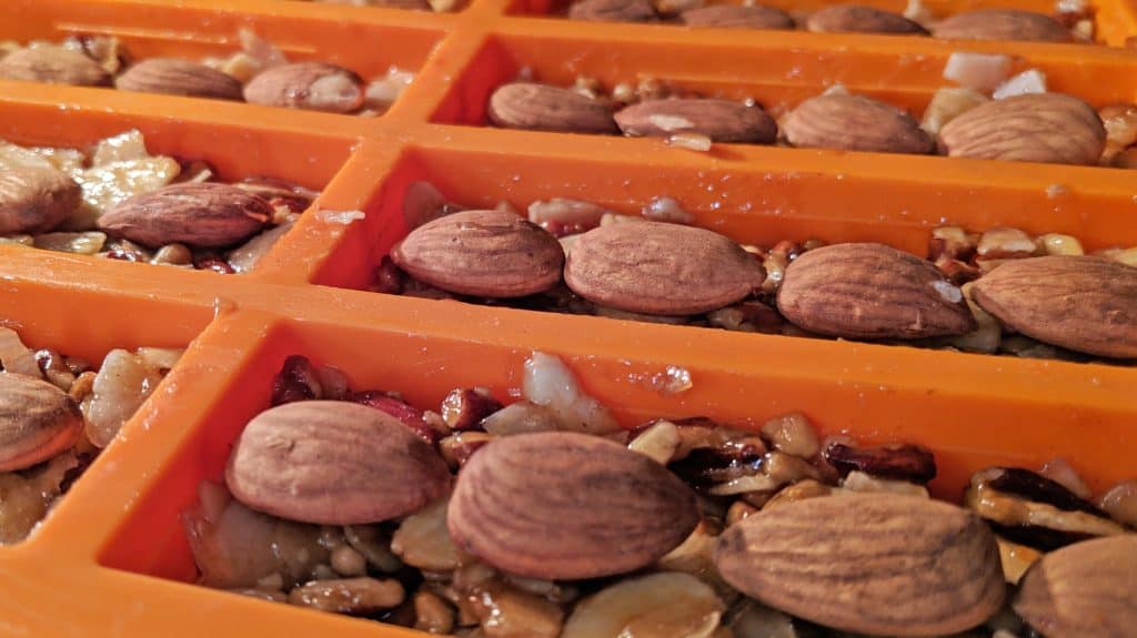 Tiny Kitchen Zip Bars (Keto Granola Bars) in The Granola Bar Pan