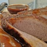 close up of brisket