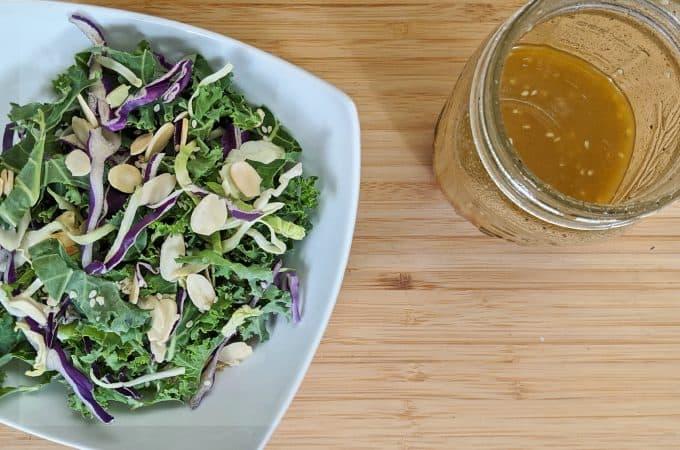 Cabbage Salad with Asian Dressing